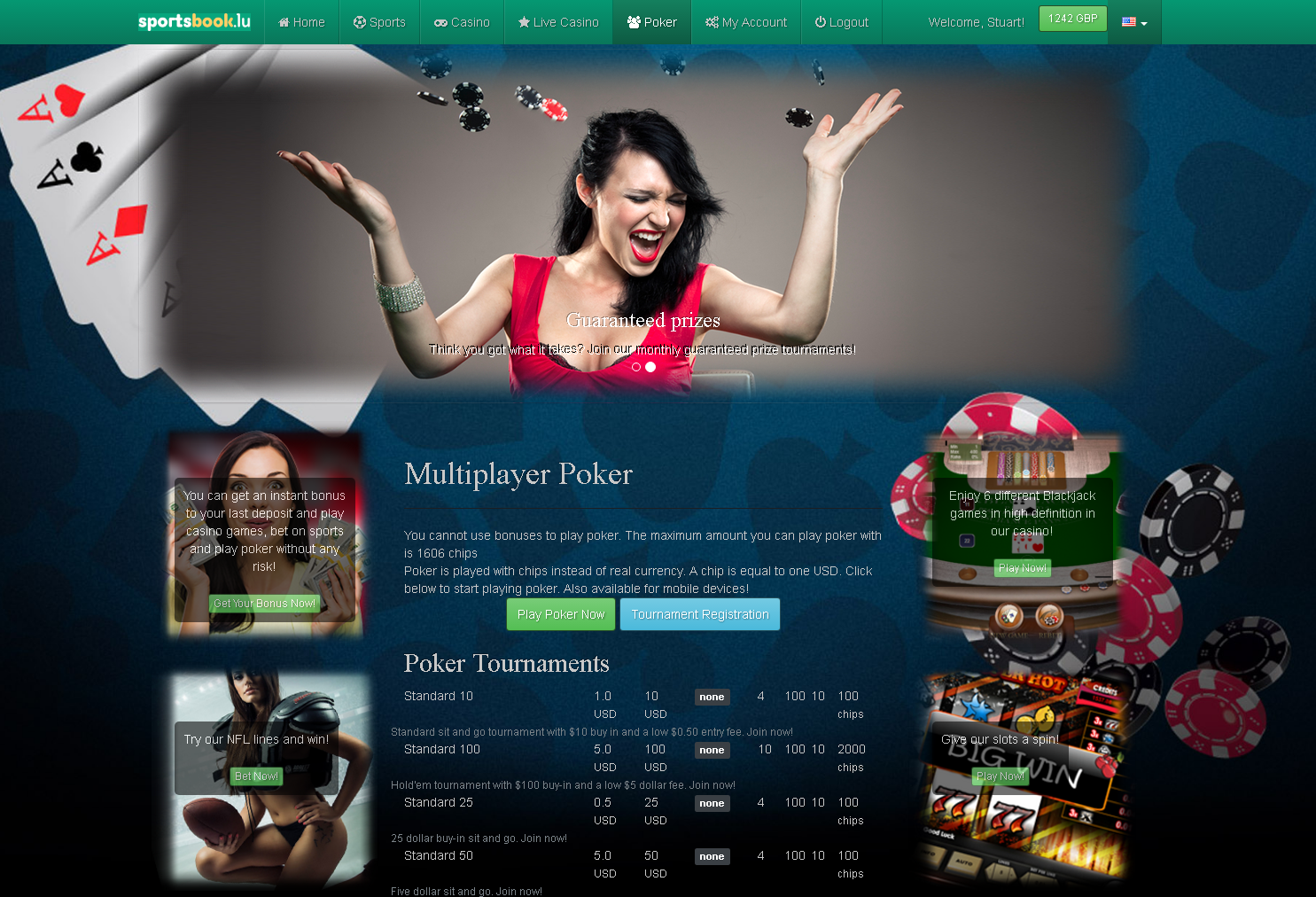 Mobile casino gaming
