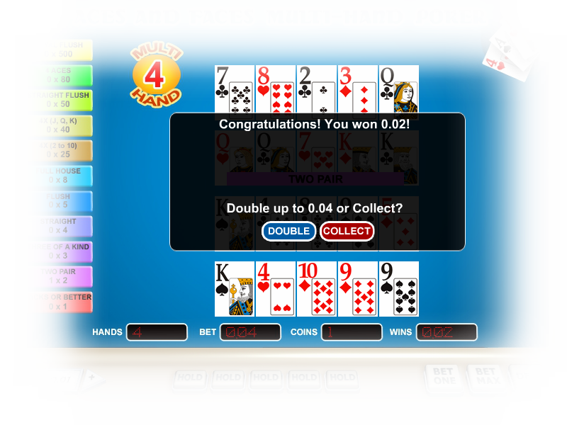 white label casino software games – multi hand video poker