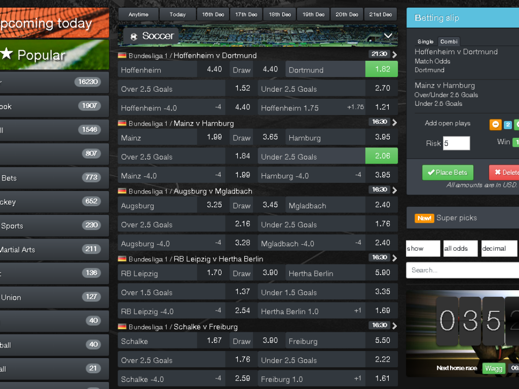 white label sportsbook example options